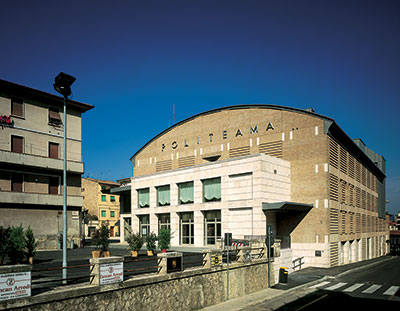 TEATRO POLITEAMA DEI RAVVIVATI COSTANTI A POGGIBONSI, SIENA. 1998-2005